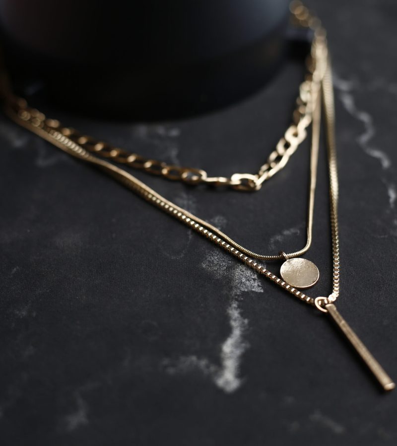 Jewelry lifestyle flat layout with place for text. Jewellery background mockup banner. Fashion accessories.